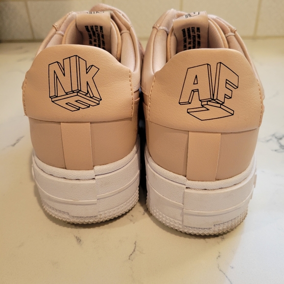 Nike Air Force 1 Pixel Particle Beige CK6649-200 - Picture 3 of 4